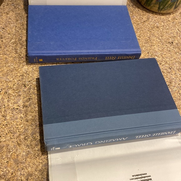 2 Danielle Steel Hardcover Books Forever Friends & Amazing Grace - Picture 14 of 17